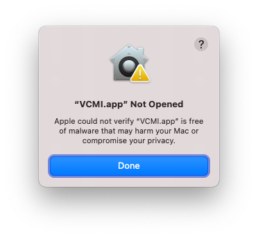 open error on macOS 15